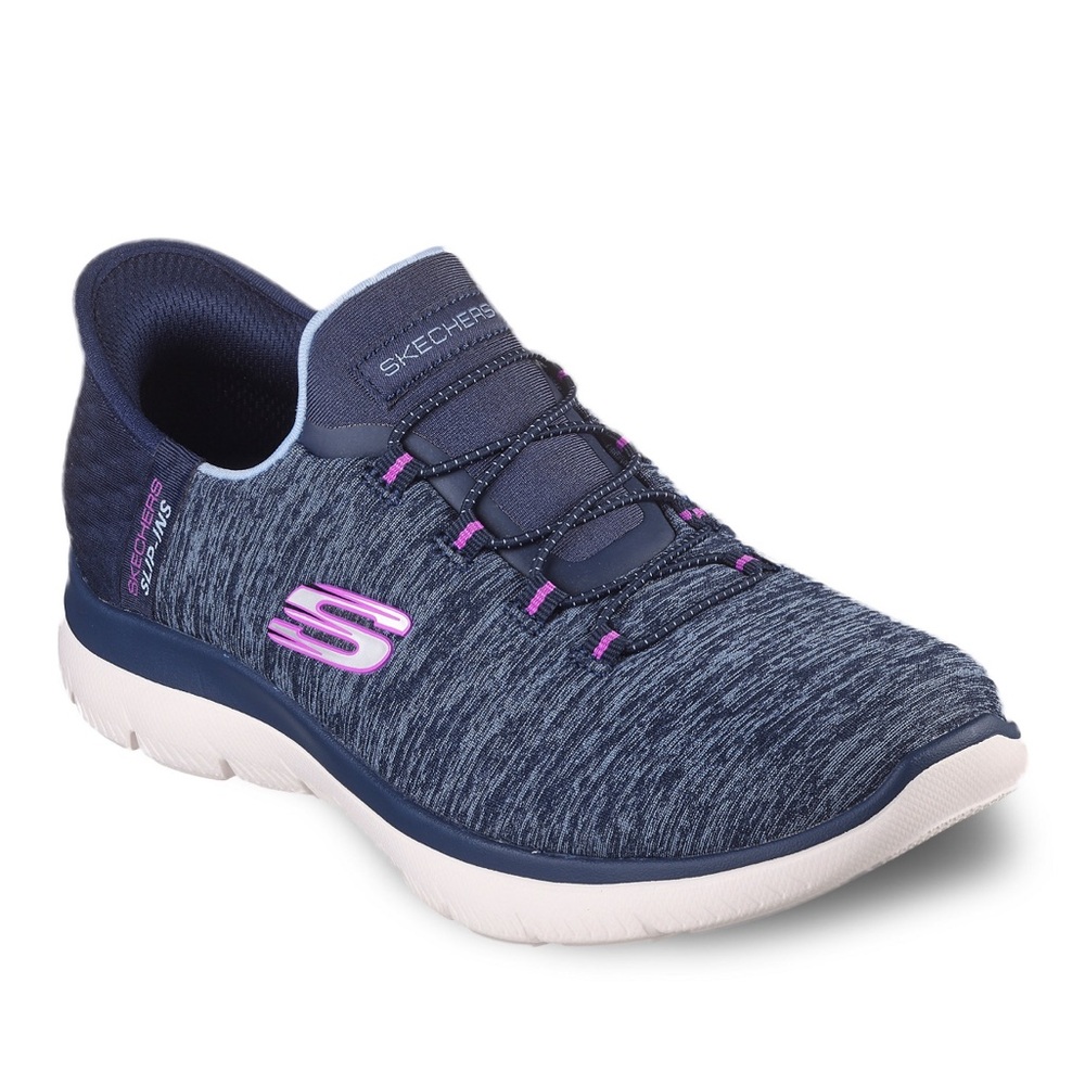 New Sketchers Hands Free Slip-ins Summits Dazzling Haze Women’s Sneakers